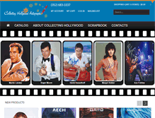 Tablet Screenshot of collectinghollywood.com